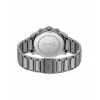 BOSS reloj de hombre 1514005 44mm caja de acero inoxidable esfera azul correa de piel marrón cronógrafo de cuarzo
