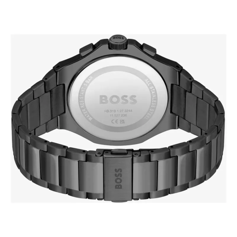 BOSS reloj hombre 1514090 45mm acero inoxidable cronógrafo