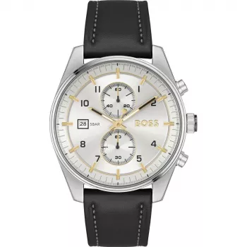 Reloj de hombre BOSS 1514147 44mm acero inoxidable esfera azul cronógrafo