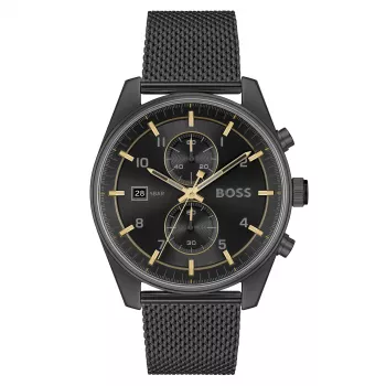 BOSS reloj hombre 1514150 (44mm) - esfera azul, acero inoxidable