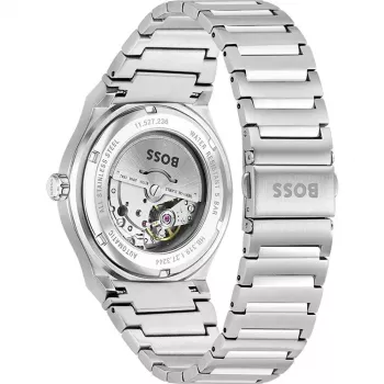 BOSS reloj hombre 1514186 41mm acero inoxidable esfera azul cronógrafo