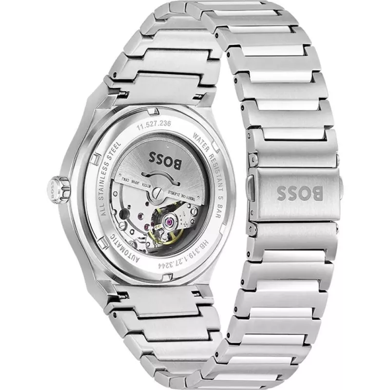BOSS reloj hombre 1514186 41mm acero inoxidable esfera azul cronógrafo