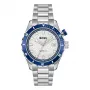 BOSS Reloj de hombre 1514212 42mm acero inoxidable esfera azul cronógrafo