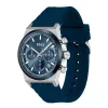 BOSS Reloj de hombre 1514243 41mm acero inoxidable esfera azul cronógrafo
