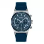 BOSS Reloj de hombre 1514243 41mm acero inoxidable esfera azul cronógrafo