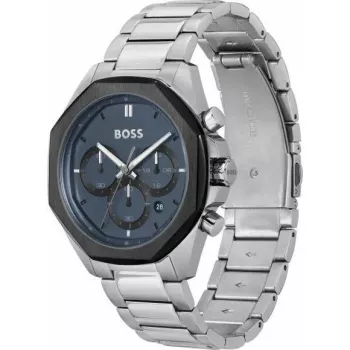 BOSS Skymaster cronógrafo de hombre 1514015 43mm acero inoxidable esfera azul