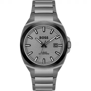 Reloj de cuarzo de hombre BOSS Skymaster 1514137 41mm esfera azul acero inoxidable malla