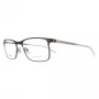 BOSS Gafas de sol BOSS0967ITSYZ Hombre Rectangulares Montura negra Lentes grises 54/17/145 mm