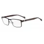 BOSS Gafas de sol BOSS1119ITSYZ de hombre rectangulares acetato montura completa negro gris 56/18/140 mm UV400