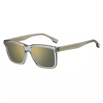 BOSS Gafas de sol BOSS1317SKB7C hombre cuadradas Havana montura de acetato lentes marrones UV400