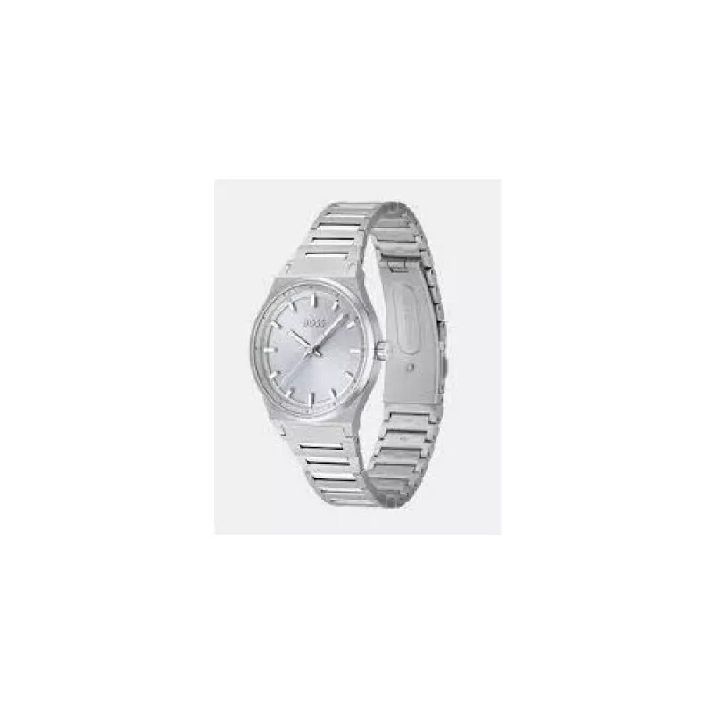 BOSS reloj unisex 1502736 (32mm) plateado de acero inoxidable con malla