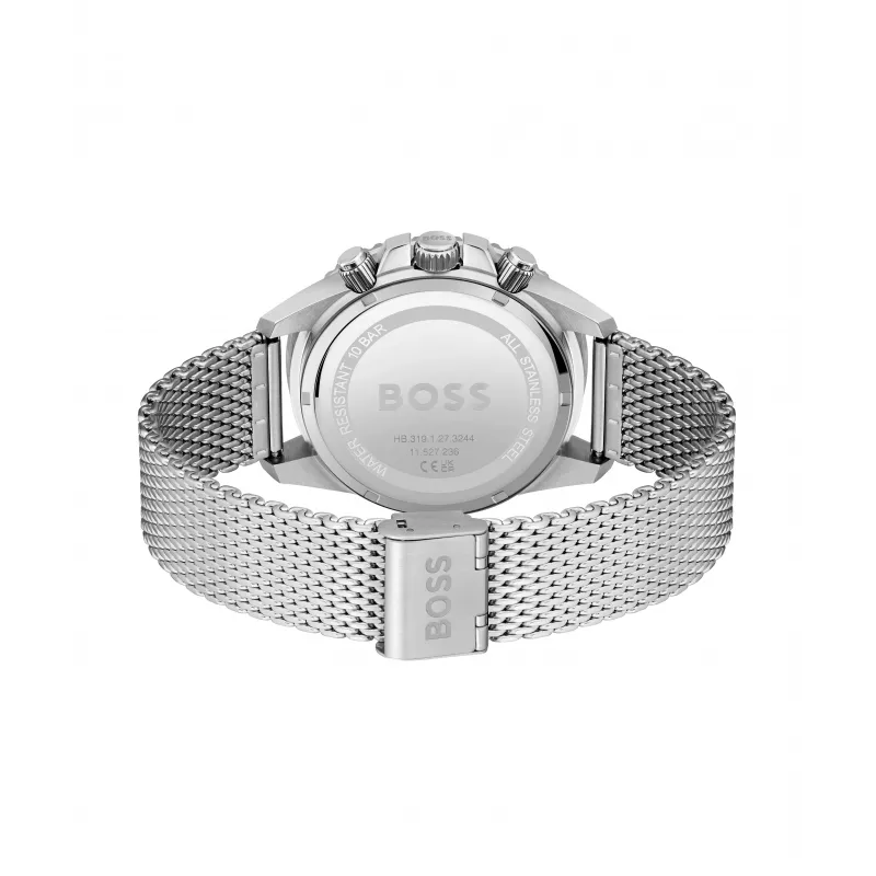BOSS Velocity Reloj cronógrafo de hombre 1513905 46mm silicona negra