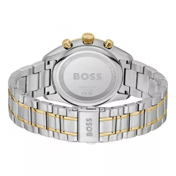 BOSS Velocity Reloj de hombre cronógrafo de cuarzo 1514227 44mm silicona negra