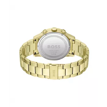 BOSS reloj hombre 1513923 (46mm) - esfera azul, cronógrafo de acero inoxidable