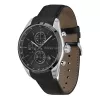 BOSS Reloj de hombre 1514224 (44,5 mm) cronógrafo de cuarzo esfera azul correa de piel marrón