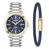 BOSS Reloj de hombre 1570191 (41mm) Pilot Edition cuarzo acero inoxidable piel marrón