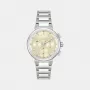 BOSS Reloj de mujer 1502676 Reloj de cuarzo 37mm Acero inoxidable Plata/Oro rosa