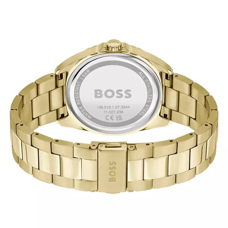 BOSS Reloj de mujer 1502714 Cuarzo Analógico 38mm Acero Inoxidable Plateado