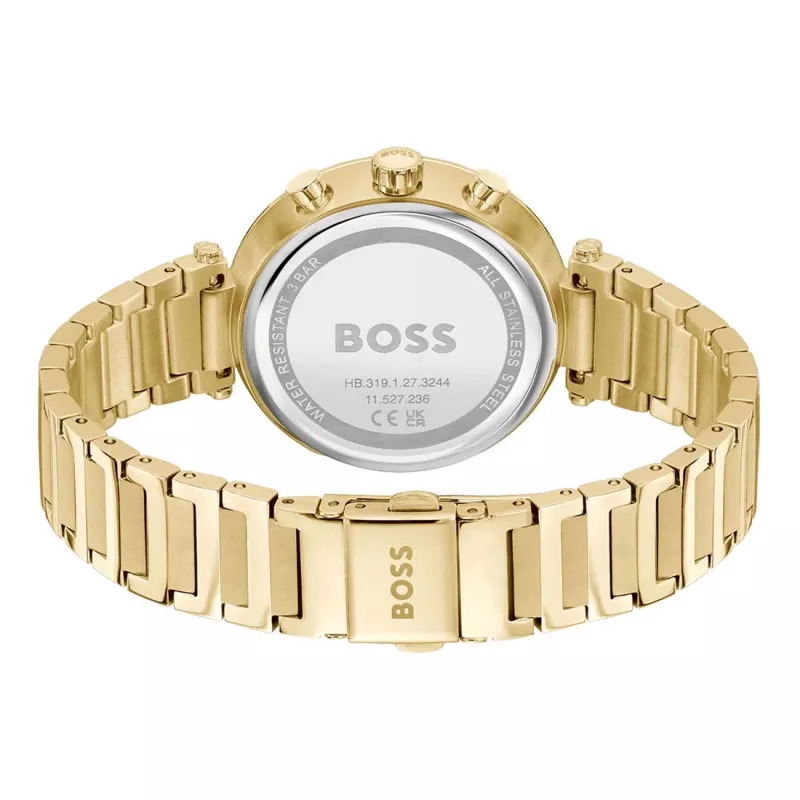 BOSS reloj mujer 1502775 cuarzo analógico 36mm acero inoxidable malla plata