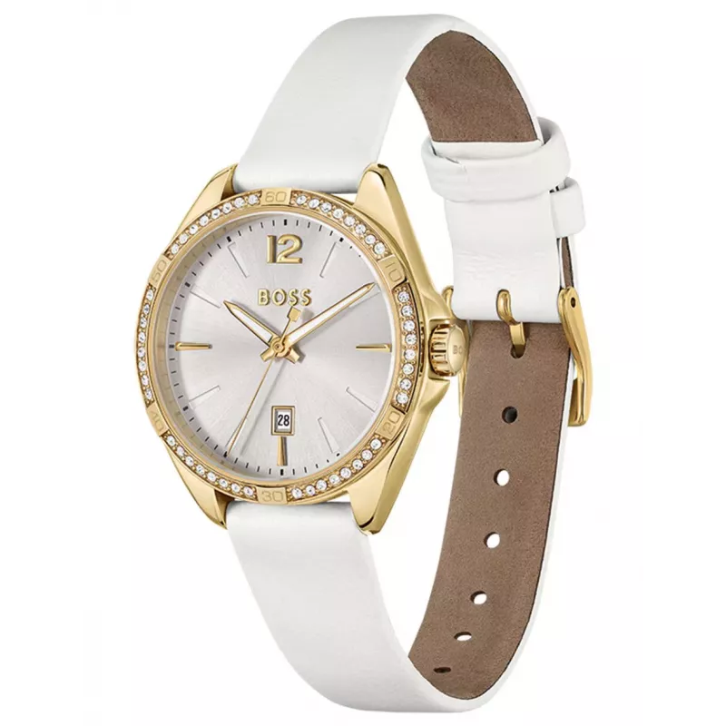 BOSS Purity Reloj de mujer 1502619 cuarzo analógico 39mm plata acero inoxidable milanesa