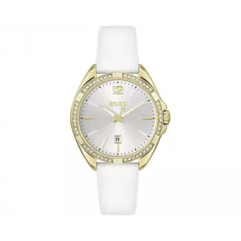 BOSS Purity Reloj de mujer 1502619 cuarzo analógico 39mm plata acero inoxidable milanesa