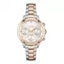 BOSS reloj de mujer 1502564 38mm brazalete de malla milanesa de acero inoxidable plateado