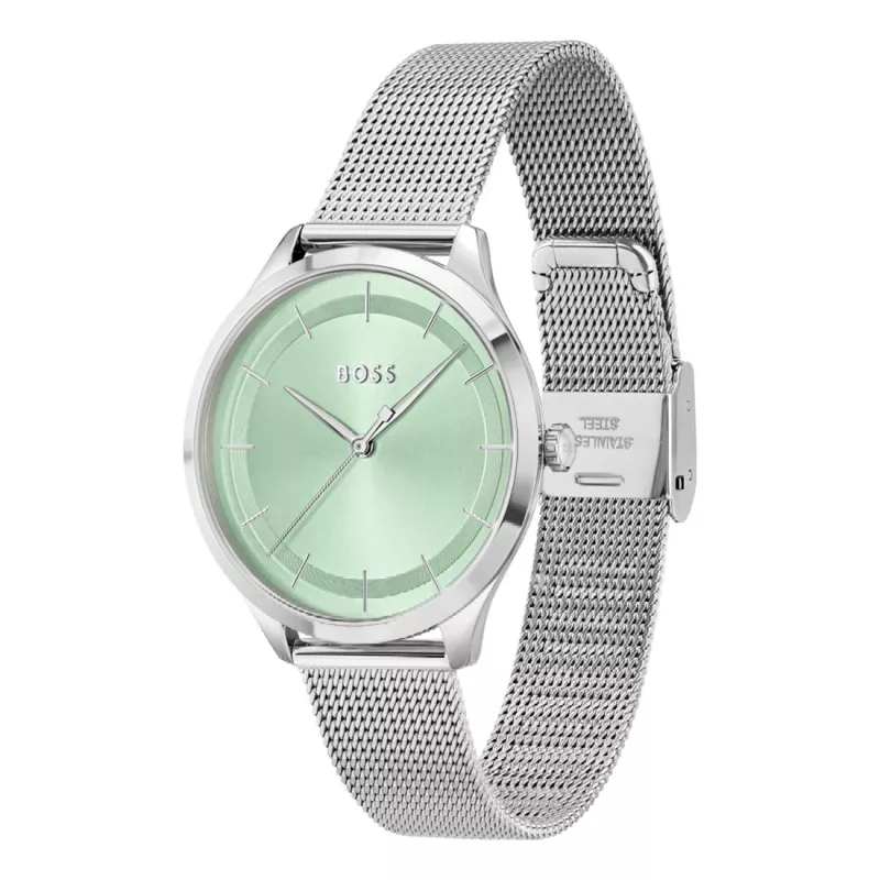 BOSS reloj de mujer 1502636 36mm plata acero inoxidable cuarzo