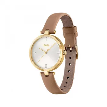 BOSS Reloj de mujer 1502652 32mm Plateado Acero Inoxidable Cuarzo
