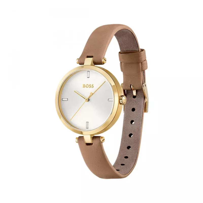 BOSS Reloj de mujer 1502652 32mm Plateado Acero Inoxidable Cuarzo