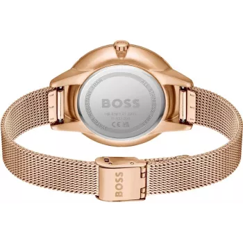 BOSS Reloj mujer 1502663 40mm plata acero inoxidable cuarzo analógico
