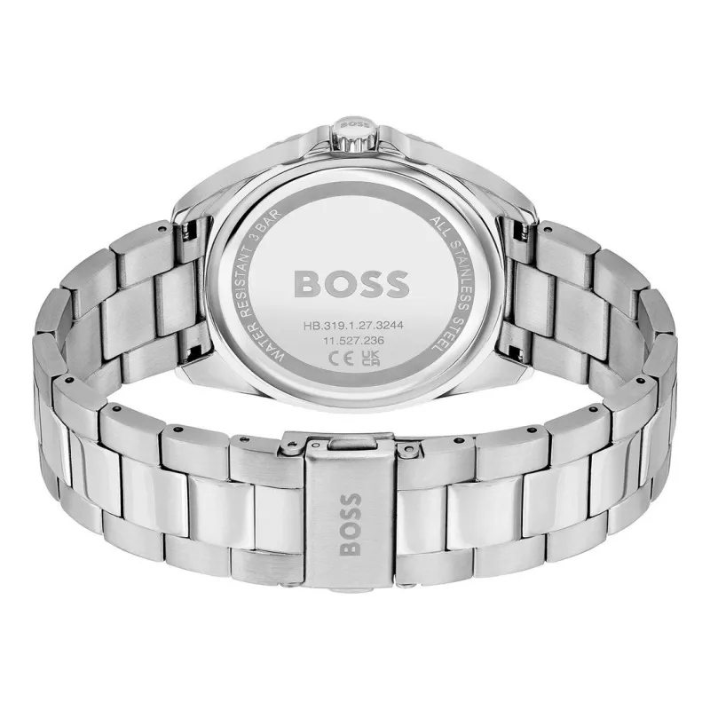 Reloj de mujer BOSS 1502732 38mm plata acero inoxidable malla cuarzo