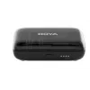 BOYA BOYALINK-TX sistema de micrófono inalámbrico, 2,4 GHz, 1 receptor y 2 transmisores, autonomía de batería ultralarga, negro