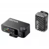BOYA BOYAMIC 2-02 sistema de micrófono inalámbrico 2,4GHz, supresión de ruido con IA, 2 receptores + 1 transmisor (USB-C) negro