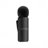 BOYA BY-V4 sistema de micrófono inalámbrico 2,4GHz con 4 transmisores y 1 receptor (conector de 3,5mm) negro