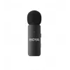 BOYA BY-V4 sistema de micrófono inalámbrico 2,4GHz con 4 transmisores y 1 receptor (conector de 3,5mm) negro