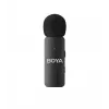 BOYA BY-V4D Sistema de micrófono inalámbrico con 4 transmisores y 1 receptor Lightning (Negro)