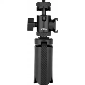 Trípode de sobremesa BOYA Desktop Stand 01 para micrófono y cámara 1/4