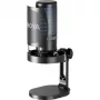 Micrófono de condensador con cable BOYA K3, omnidireccional, reducción de ruido, monitorización en tiempo real, USB Type-C, negro