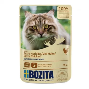 Bozita HiS Extra Chicken Comida húmeda para gatos 85g