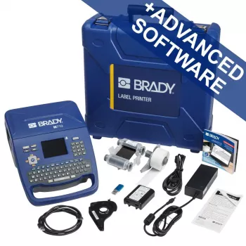 Brady M710 QWERTY EU Impresora de etiquetas portátil con Bluetooth, transferencia térmica, 300 dpi