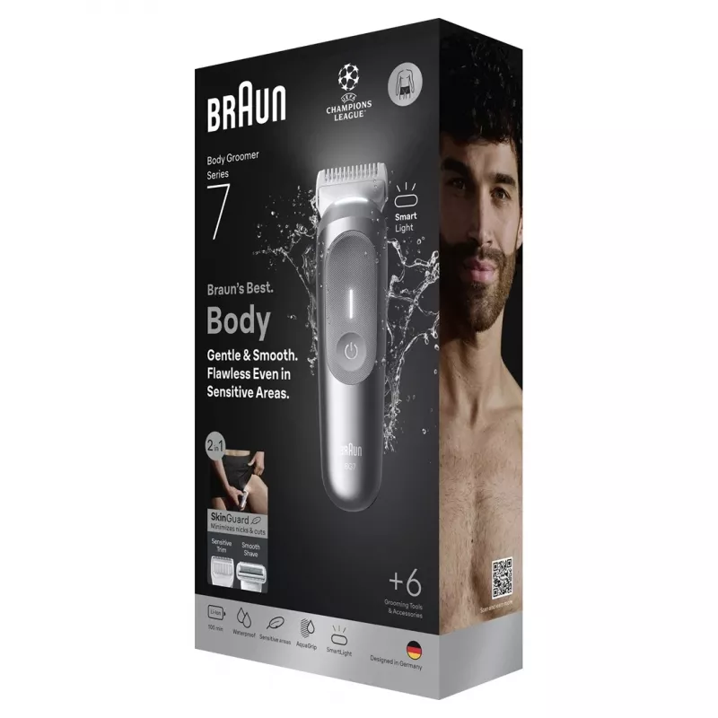 Braun BG 7550 Bodygroomer Series 7, negro