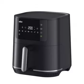 Braun MultiFry 5 HF 5034I Freidora de aire, 6 L, Negro, Pantalla táctil digital