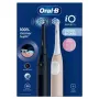Braun Oral-B iO Series 2 Cepillo de dientes eléctrico Night Black/Calm Pink con segundo mango