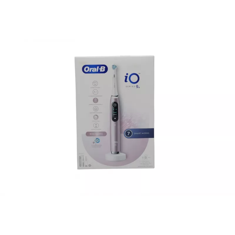 Braun Oral-B iO Series 9N Set de cepillo de dientes eléctrico Rose Quartz