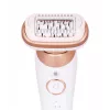 Braun Silk-épil 9 Flex SkinSpa SES9-481 3D depiladora, Wet & Dry, blanco/dorado