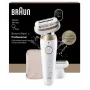 Braun Silk-épil 9 Flex 9-030 Depiladora Gold White