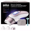Braun Skin i·expert PL7321 Sistema de depilación IPL Blanco, oro rosa