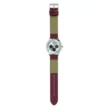 Breil reloj de hombre TW1733 35 mm correa de malla milanesa de acero inoxidable esfera negra