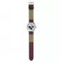 Breil reloj de hombre TW1733 35 mm correa de malla milanesa de acero inoxidable esfera negra