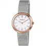 Reloj de cuarzo de mujer BREIL TW1777 35mm plata correa de malla de acero inoxidable